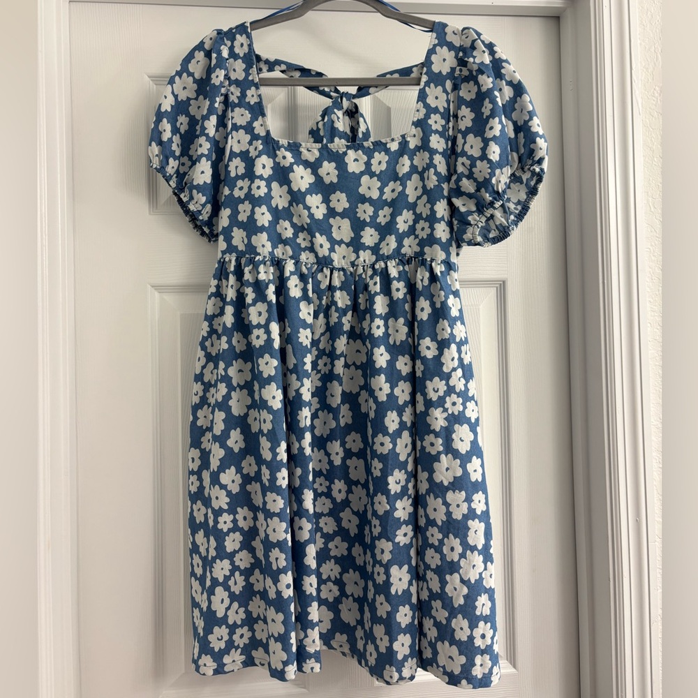 Baltic Born McKell Chambray Floral Mini Dress